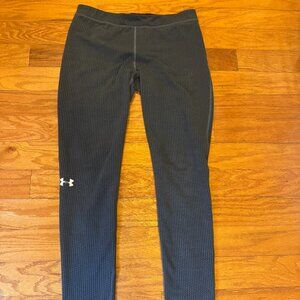 Under Armour Gray Leggings Moisture-Wicking Performance